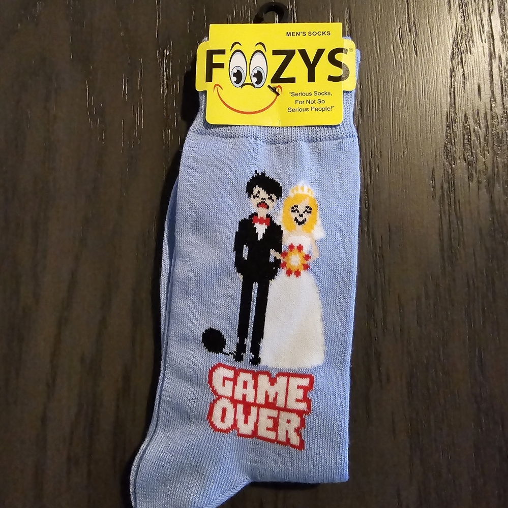 NWT Game Over Men's Socks
